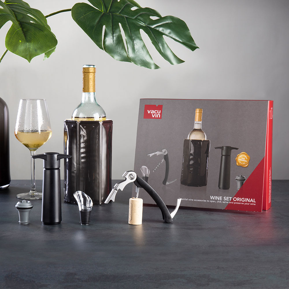 günstig | Original Vacu Geschenkset Weinzubehör Vin kaufen Getränkeshop online Klauss